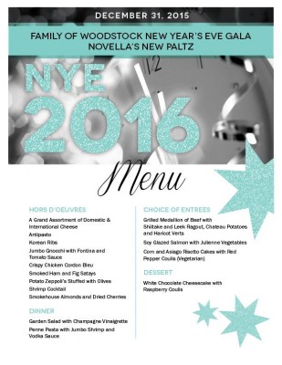 All That Glitters New Years Eve Gala Benefitting Family of New Paltz